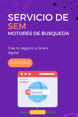 Servicio de SEM (Marketing en motores de busqueda)